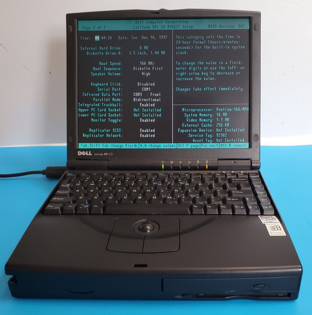 Vintage Dell laptops for sale