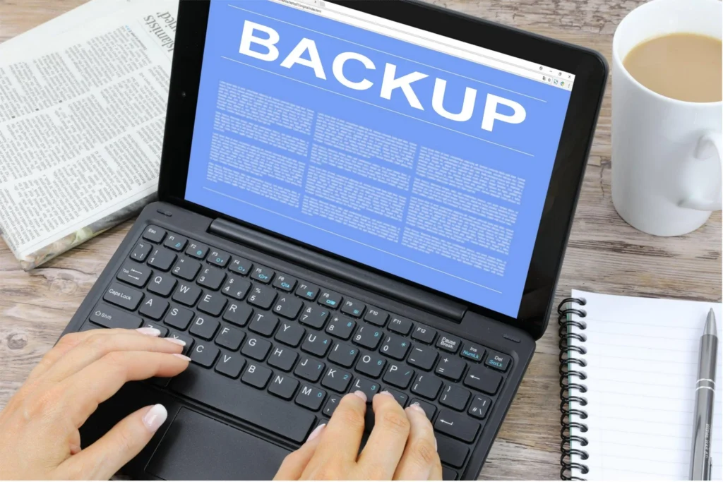 Backup Your Data Before Diving In